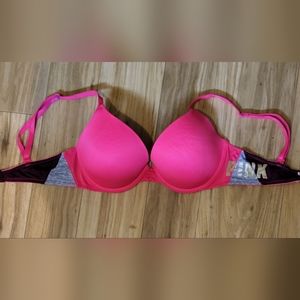 Victoria secret pink bra 34c
